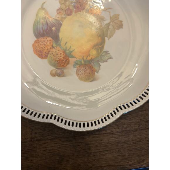 SCHUMANN ARZBERG GERMANY PORCELAIN FRUIT DEPICTION MARKED - Picture 5 of 9